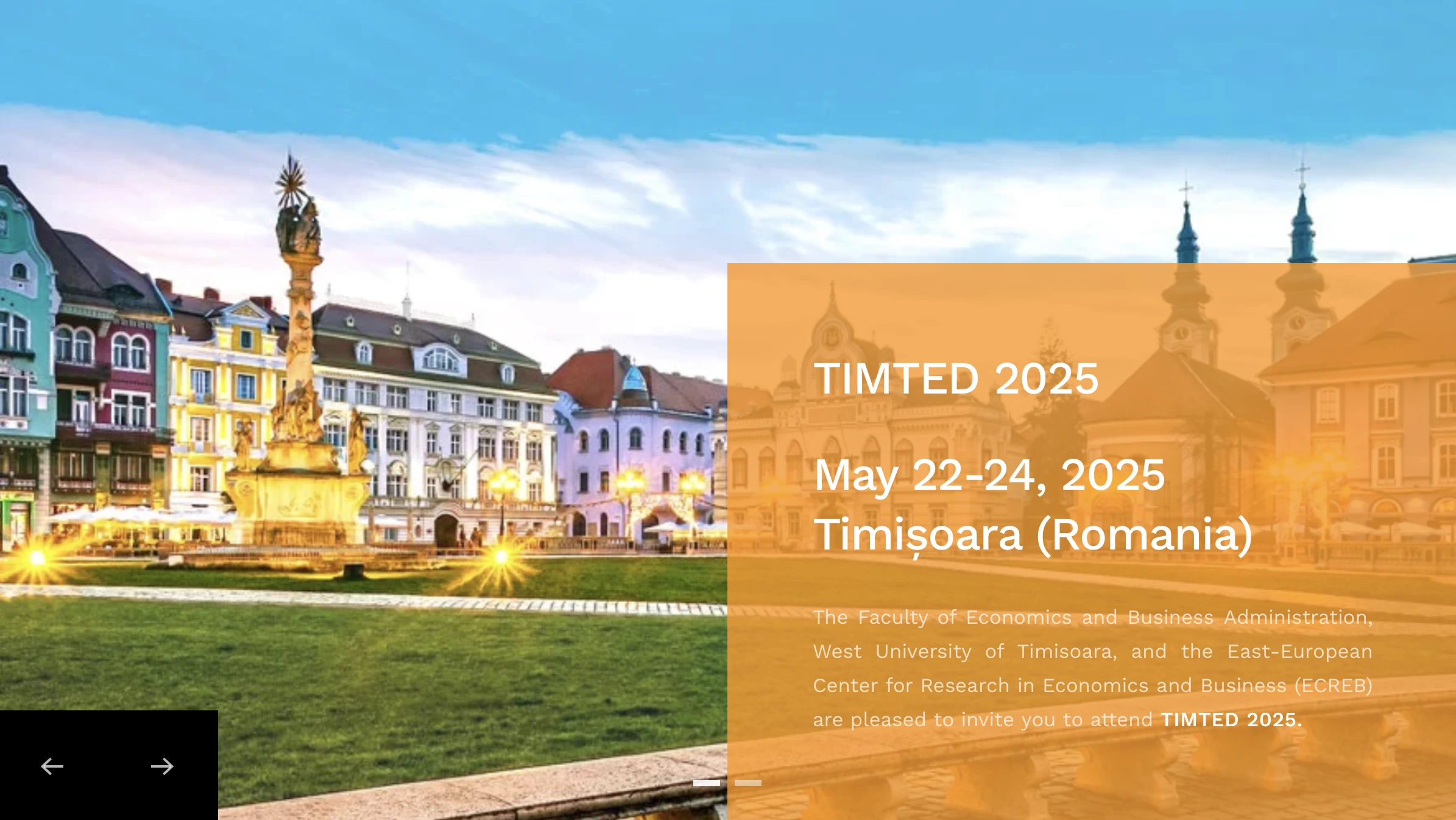 Participare la conferința internațională TIMTED 2025